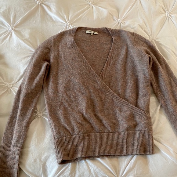 Madewell cross vneck sweater - Picture 2 of 5